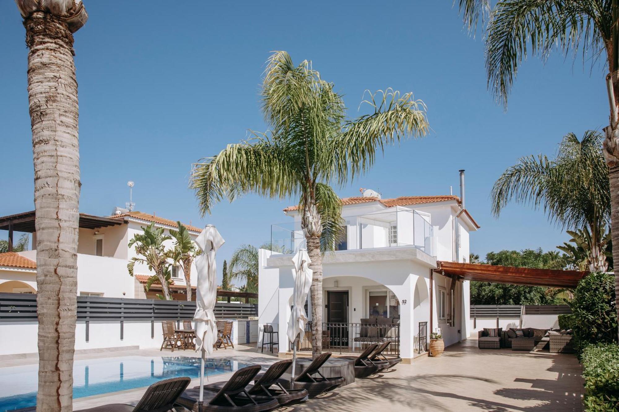 Sunset Villa Private Complex Heated Pool Ajia Napa Zewnętrze zdjęcie