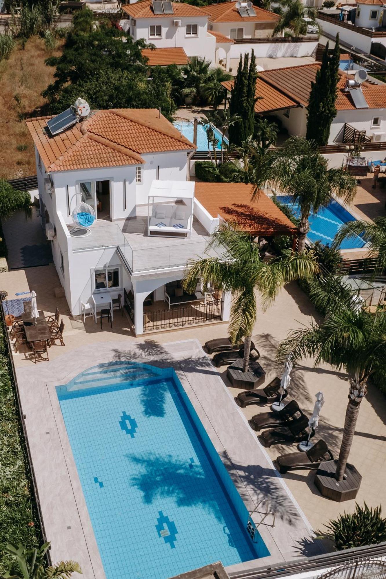 Sunset Villa Private Complex Heated Pool Ajia Napa Zewnętrze zdjęcie
