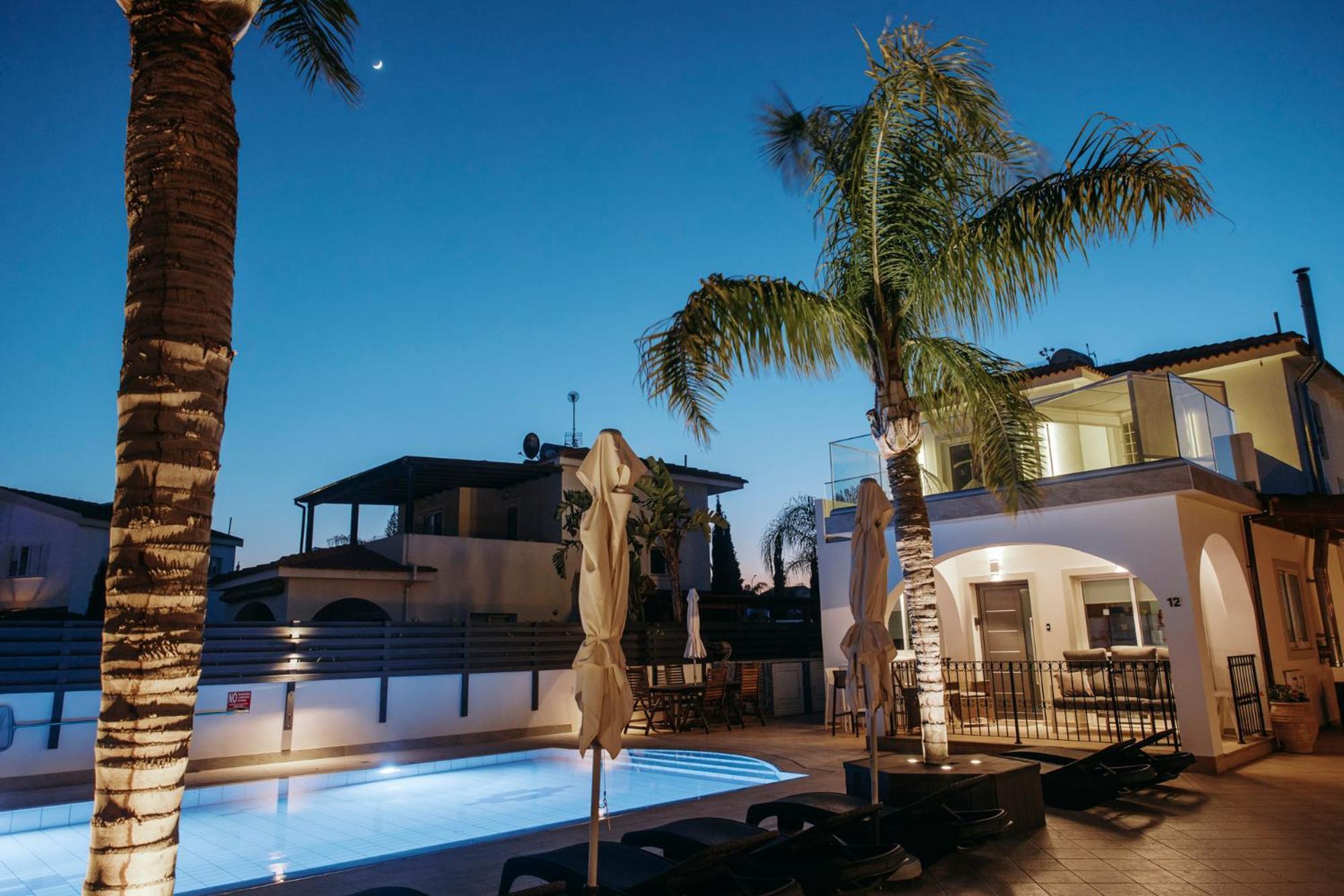 Sunset Villa Private Complex Heated Pool Ajia Napa Zewnętrze zdjęcie