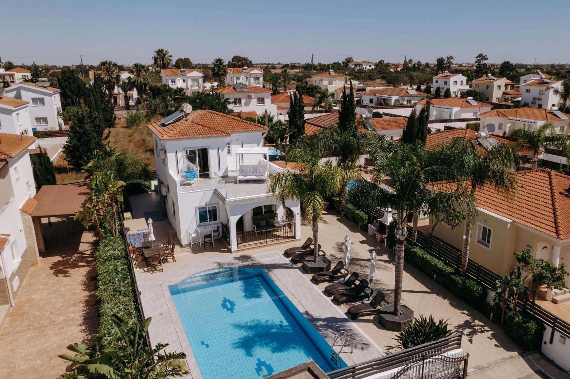 Sunset Villa Private Complex Heated Pool Ajia Napa Zewnętrze zdjęcie